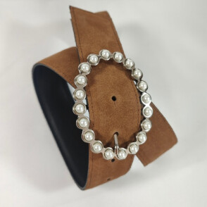 Boucle Nantes perles argent